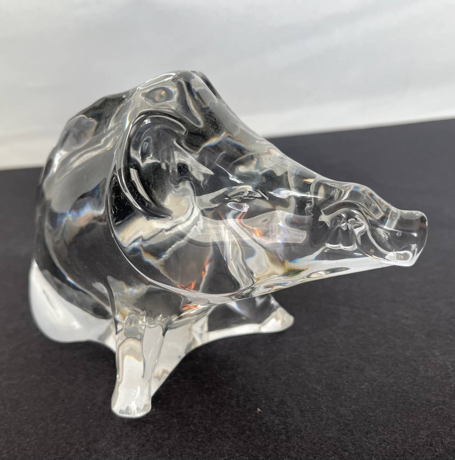 Presse papier en cristal de Baccarat