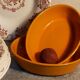 Duo of enamelled cast iron dishes Made in France LE CREUSET vintages
