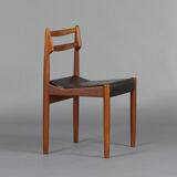 Mid-Century Danish Teak Chairs, 1960s, Set of 3