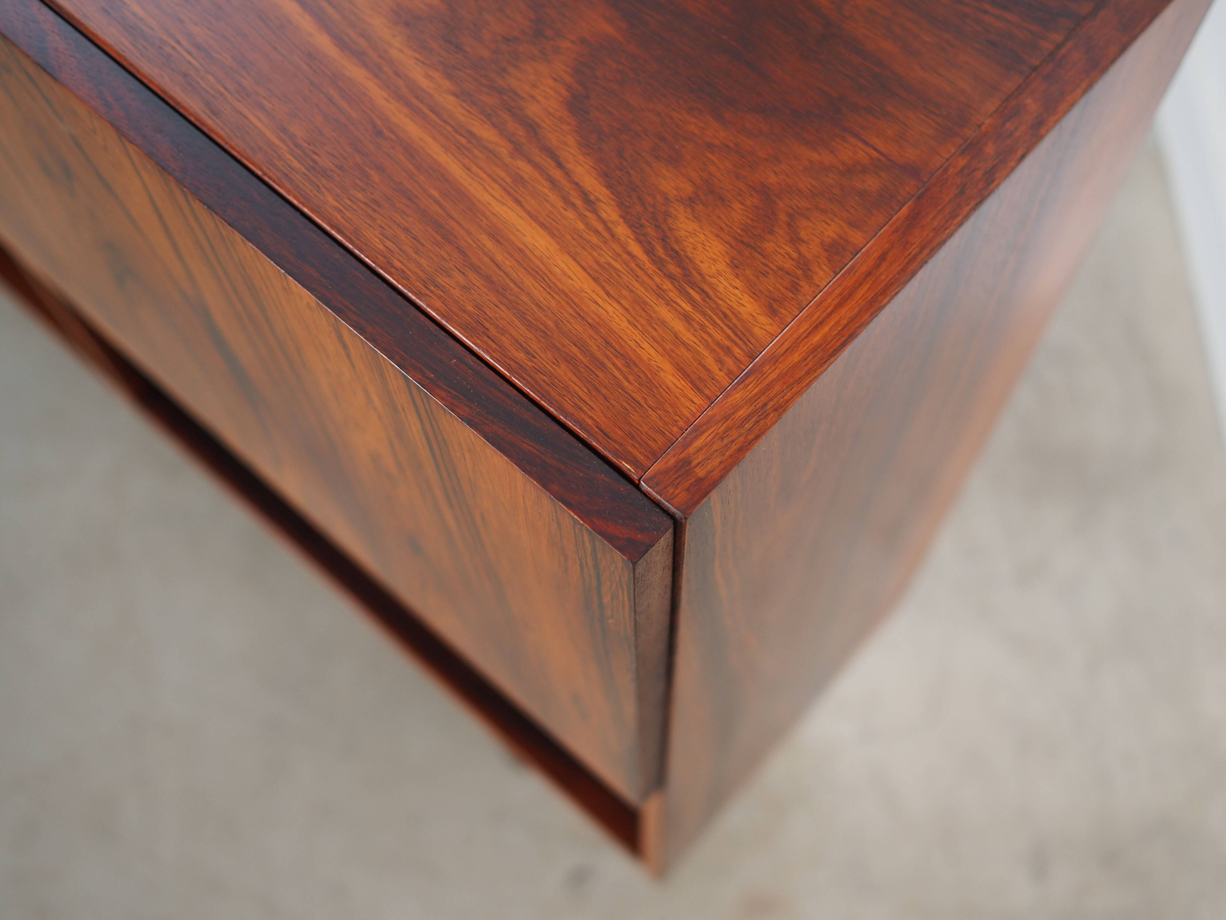 Danish rosewood highboard, 1970s