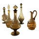 Art Deco Collection of 10 Sculptural Carafes Sweden 1920s