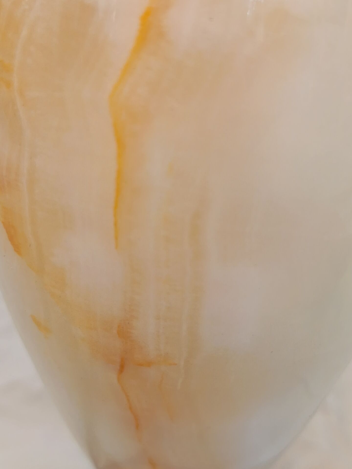 Vase en onyx Vintage.