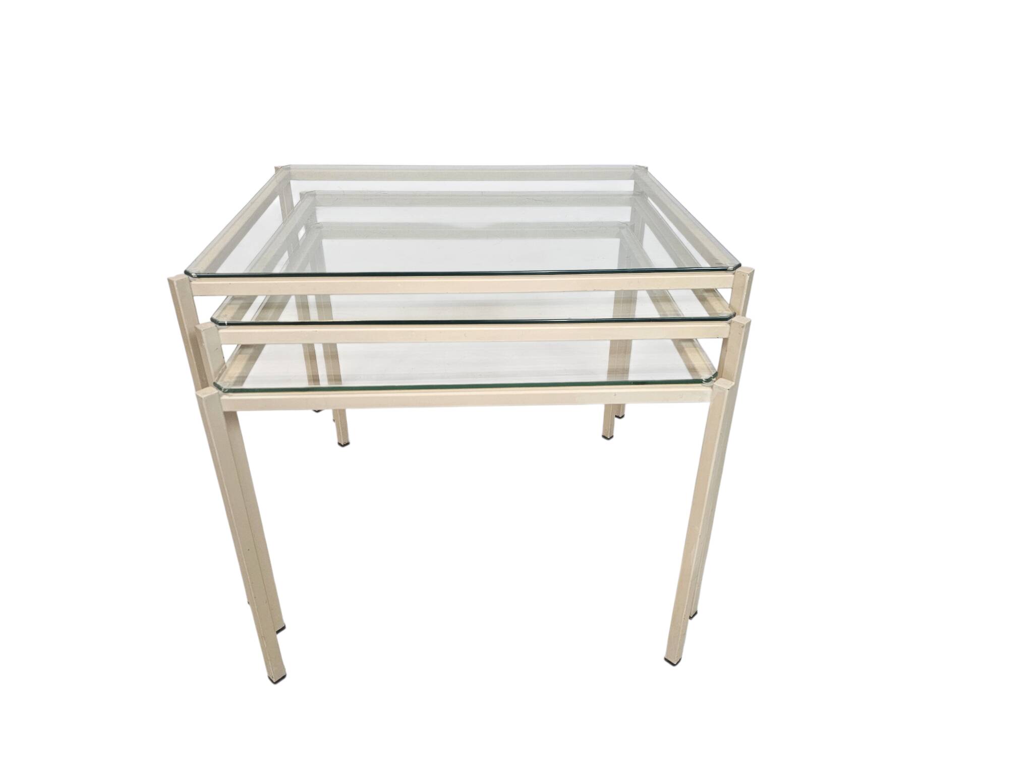 Side tables – mini set – nesting tables – Italian – 1970s