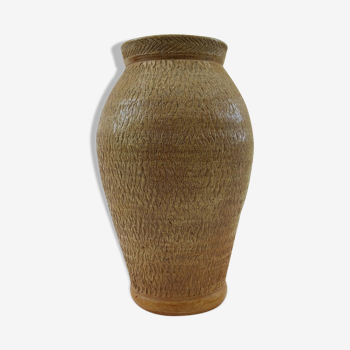 Brown florist vase