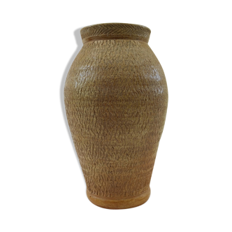 Brown florist vase