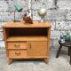 Vintage dresser, tv cabinet, Scandinavian, 1950, compass feet