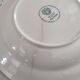 Set of 6 hollow plates in opaque porcelain Villeroy & Boch model Rusticana red English décor
