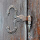 Armoire peinte à la main allemande de 1812
