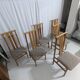 Set of 6 Zea chairs by Anning Sarian for Tisettanta, 80s