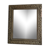 Mirror old gilded frame