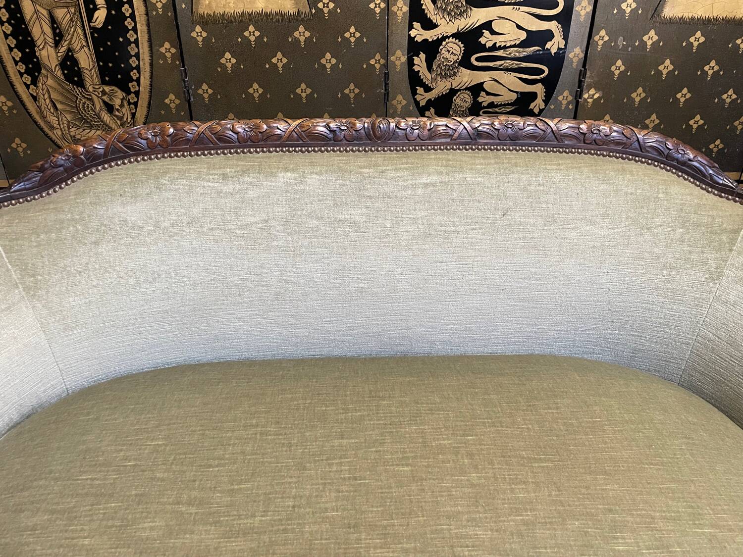 Salon époque Art Déco Canapé et Paire de fauteuils