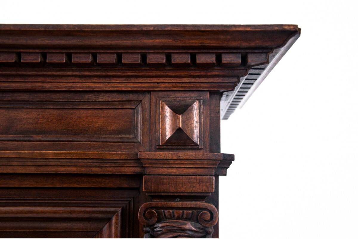 Figural Renaissance cabinet, France, around 1870.