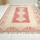 Tapis floral anatolien vintage
