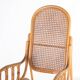 Chaise à bascule en rotin