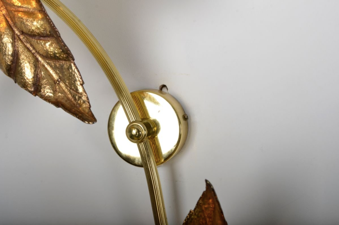 Willy Daro double wall sconce 1970
