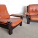 Paire de fauteuils brutalistes brésiliens