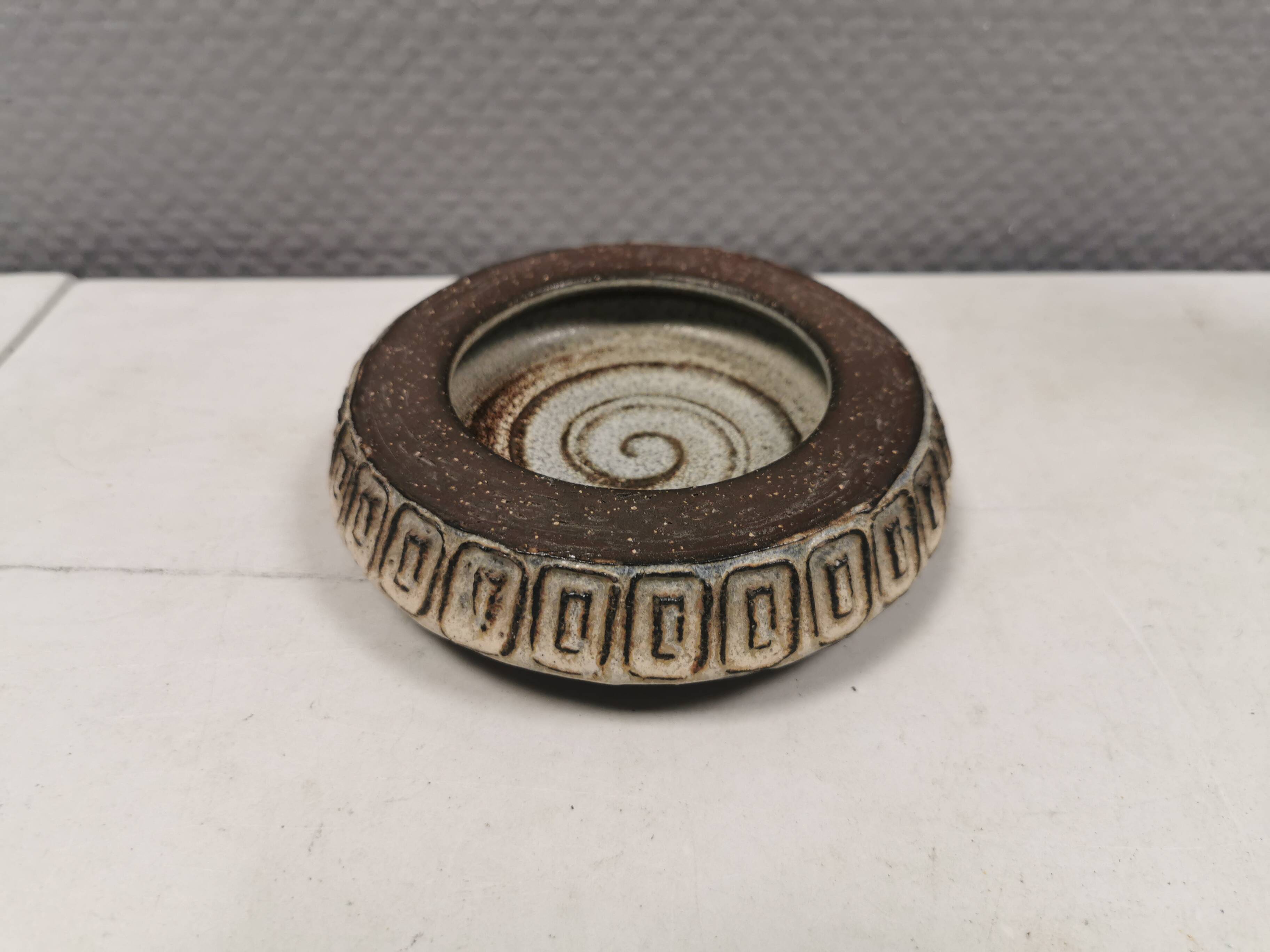 Ceramic ashtray from Danish Michael Andersen 1970-80s