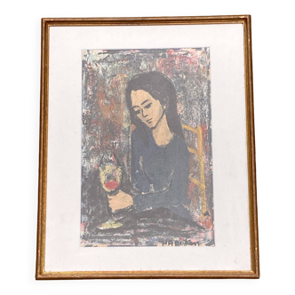 Tableau - Portrait de femme - Art contemporain