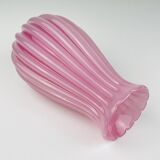 Vintage pink vase attributed to Archimede Seguso, Italy, 1950s.