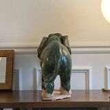 Terracotta sculpture of an elephant