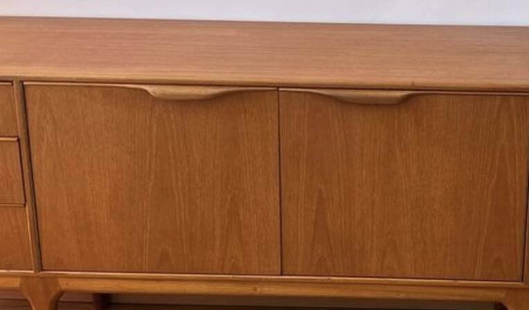 Enfilade scandinave vintage en teck