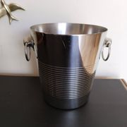 Stainless steel Champagne bucket Létang Rémy, ice bucket, cooler