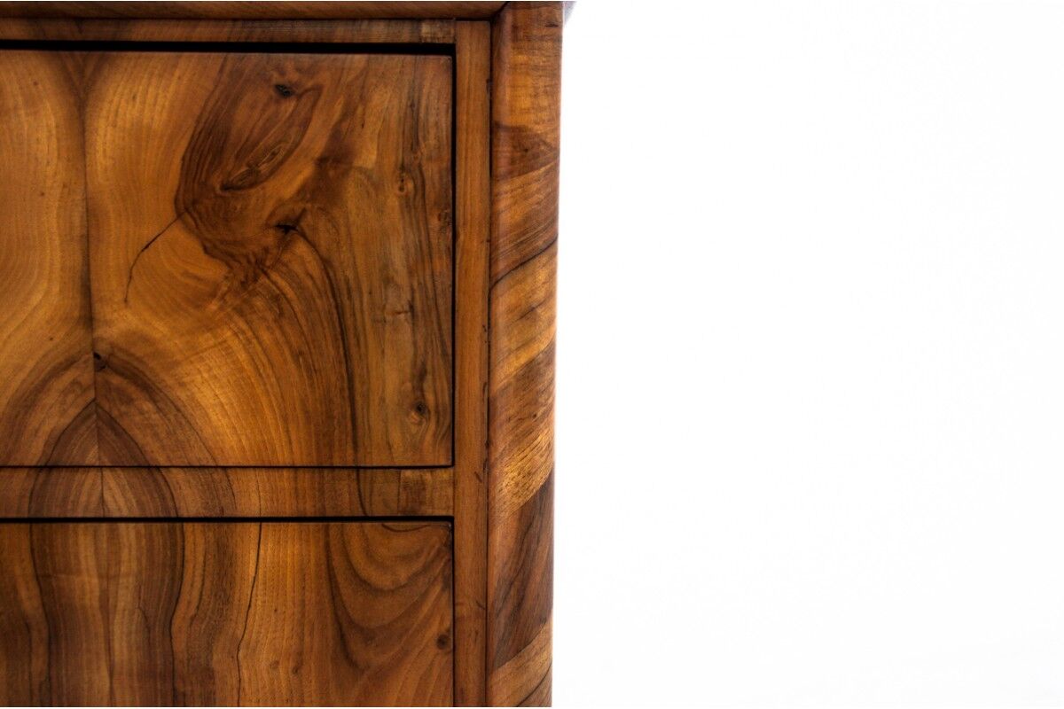 Antique chest of drawers, northern europe, around 1850, after renovation