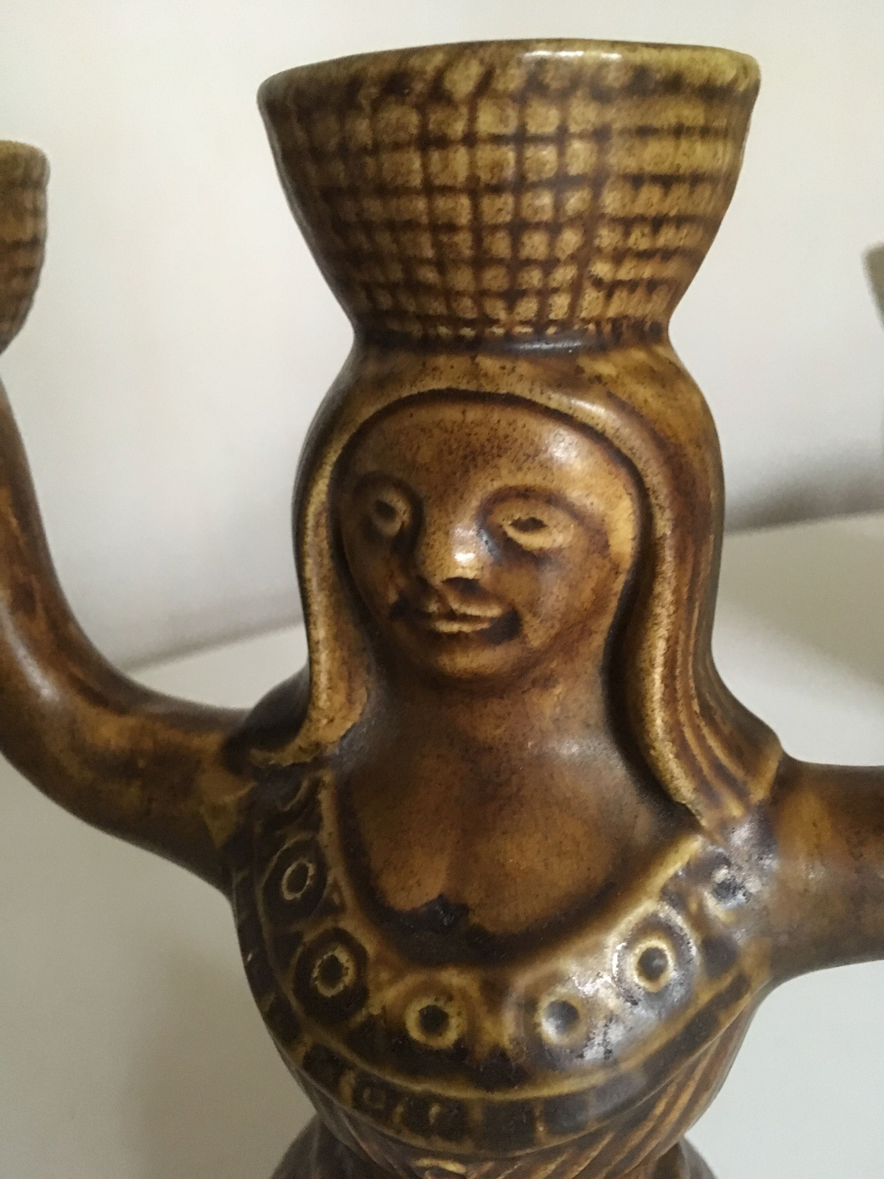 St Clement 60s ceramic ceramic bougeoir