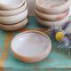 Set of eight stoneware bowls 1970s Roger Jacques