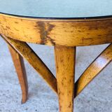Vintage "Model 92" stool by Baumann, 1950's