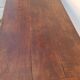 Rustic monastery farmhouse table, antique, 19th century, made of walnut.