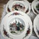 Set of 6 dessert plates Sarreguemines model Obernai
