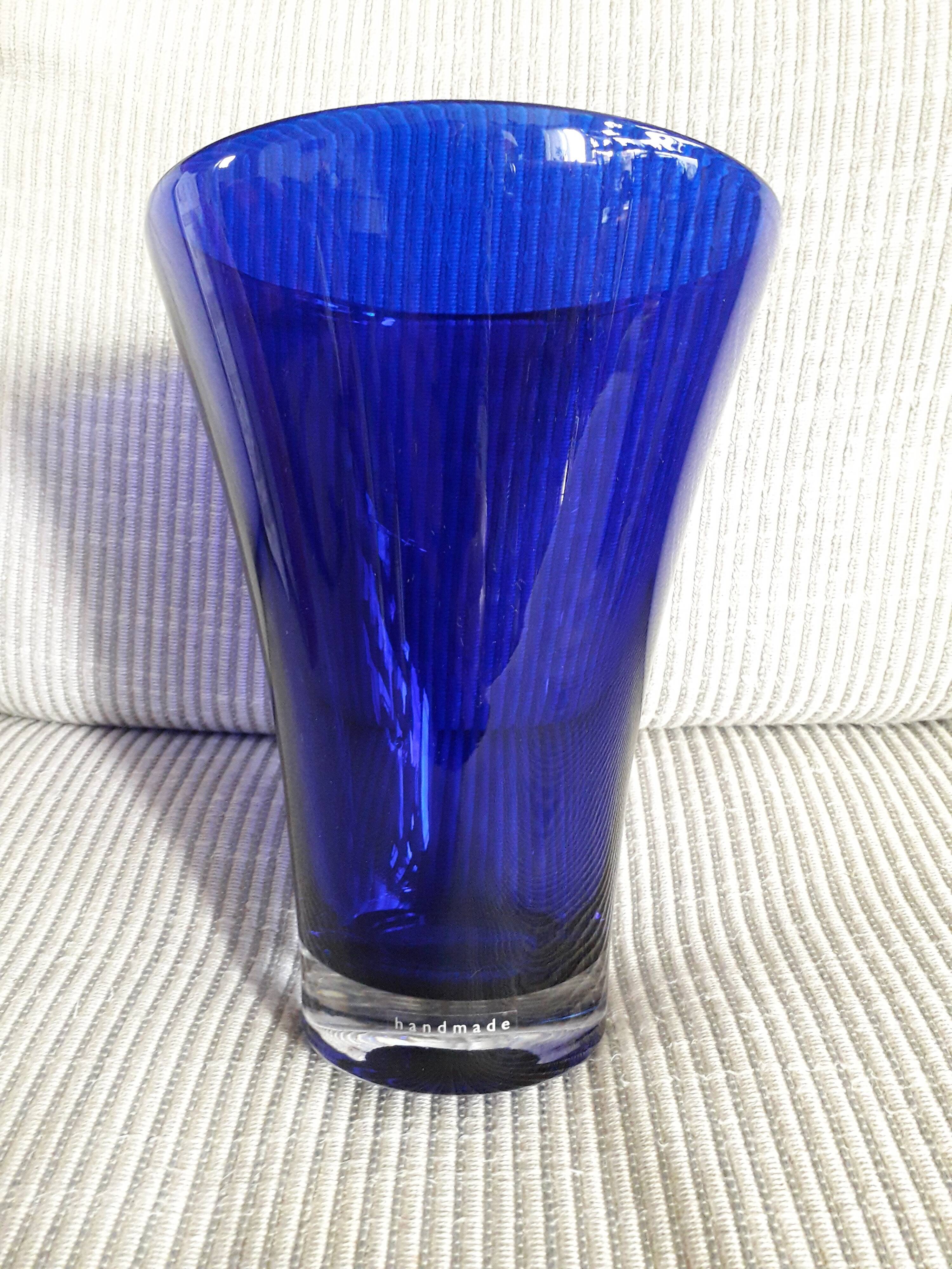 Large Scandinavian vase signed LSA