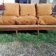 3-seater wooden sofa benches and feather seats
