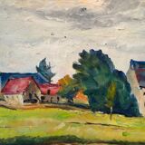 Landscape signed Picart the Gentle
