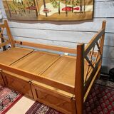 Lit daybed avec caisson vintage ep 59/60
