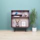 Mahogany bookcase, Swedish design, 1960s, manufacturer: Ulferts