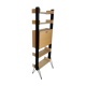 Scandinavian modular shelving system on legs, 60s