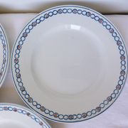 Set of 3 flat plates from Longwy model Florea 210640