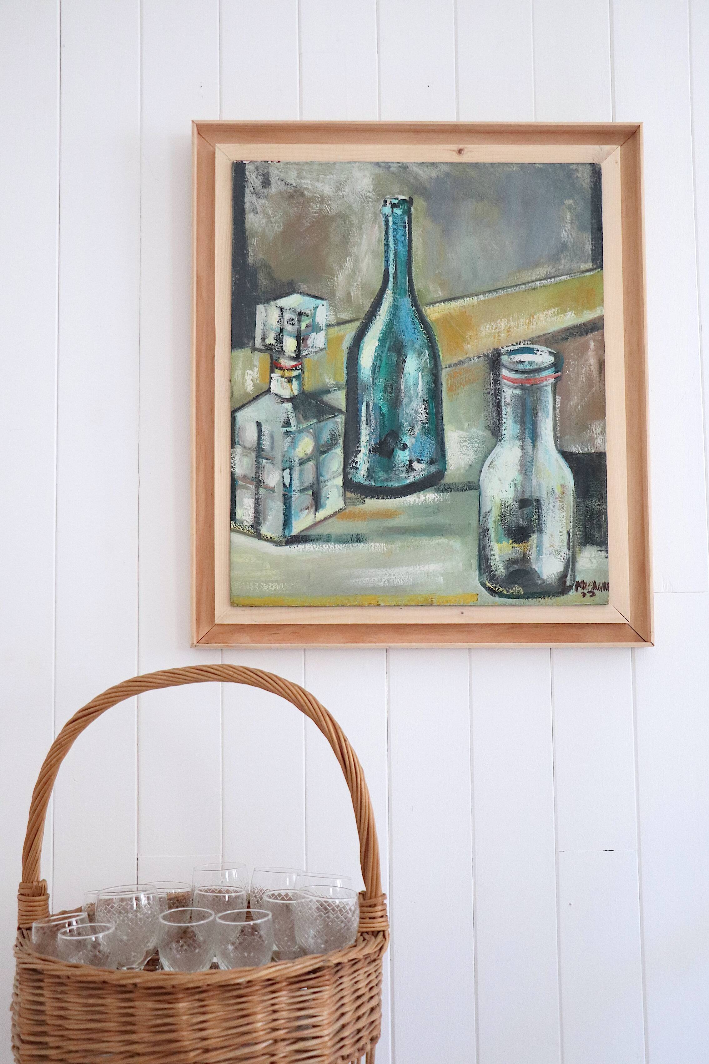 Nature morte aux bouteilles et flacons – Jorge Maragall, 1977