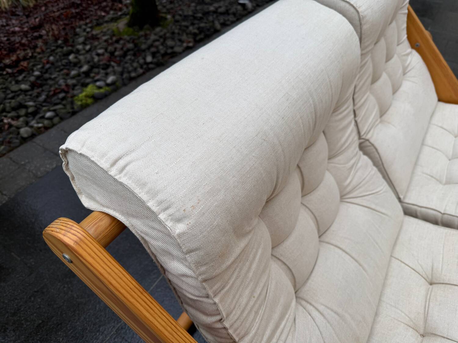 2-seater sofa 'kon tiki' & gillis lund ikea 1980