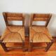 Vintage brutalist chairs 1950
