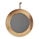 Glazed stoneware mirror, France, circa 1970