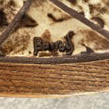Coffee table signed Barrois