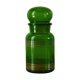 Green vintage apothecary pot and golden ledé