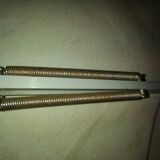 Industrial lamp desk architect 2 arms 1960 1970