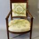 Directoire period armchair, original upholstery