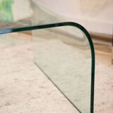 Twisted glass coffee table Italy 70