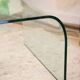 Twisted glass coffee table Italy 70