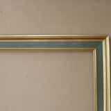 Empire green and gold frame foliage 56.7 x 44.6 cm